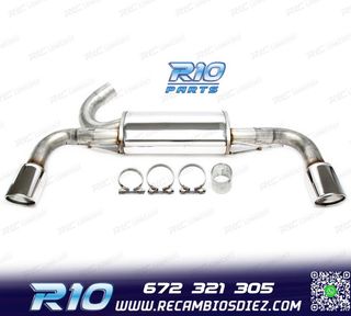 SILENCIOSO ESCAPE VOLVO S60 V60 10-13