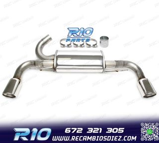 SILENCIOSO ESCAPE VOLVO XC60 D 08-17