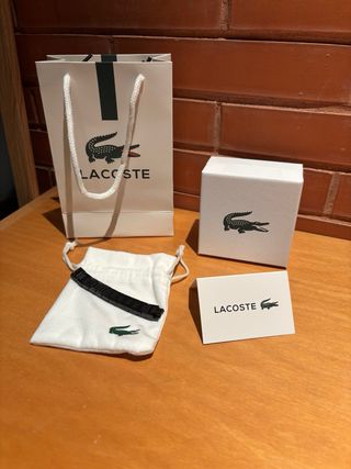 Bracciale Lacoste Nero