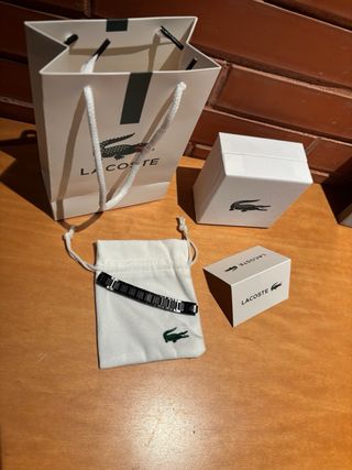 Bracciale Lacoste Nero