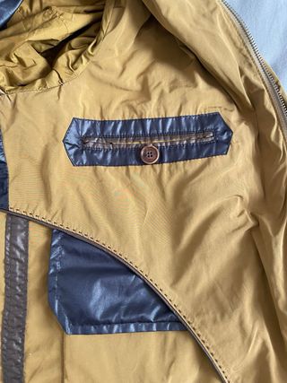 Gabardina Massimo Dutti con chaleco taglia M