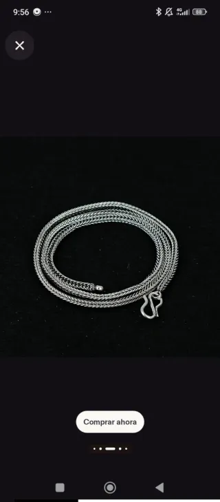 Offerta Catena in Argento 925 India