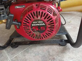 Motobomba Honda 5.5 HP con mangueras