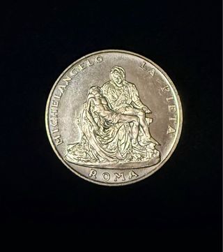 5 Medallas Conmemorativas Papa Juan Pablo II