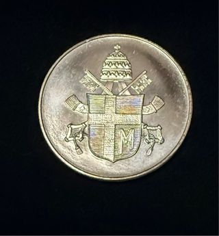 5 Medallas Conmemorativas Papa Juan Pablo II
