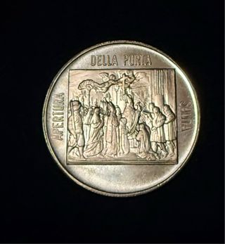 5 Medallas Conmemorativas Papa Juan Pablo II