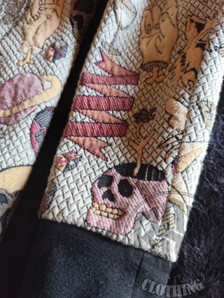 Giacca bomber fantasia tattoo