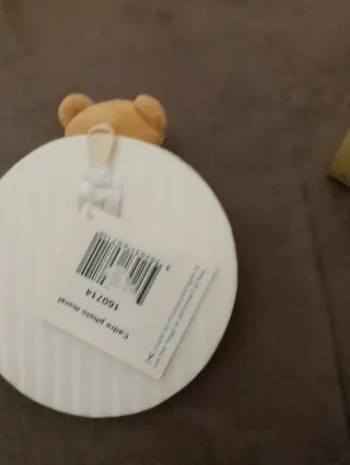 Portafoto orsetto per neonato Takinou