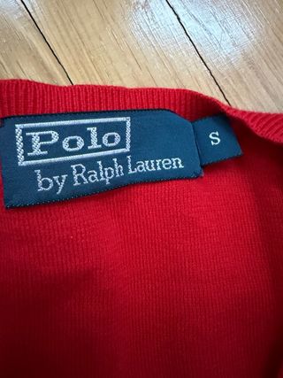 Jersey Polo Ralph Lauren Rojo Talla M