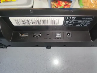 Barra de Sonido Sharp 2.0 2x15W RMS HT-SB107