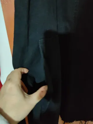 Vestido peto negro talla L