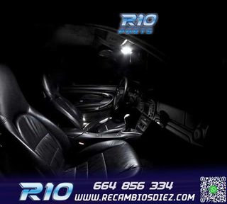 KIT 8 BOMBILLAS LED INTERIOR PARA HONDA CIVIC 06-12