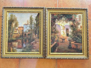 4 Cuadros Decorativos Vintage