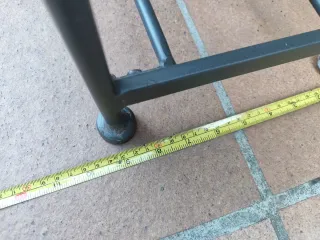 Botellero de forja negro