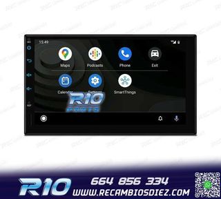 RADIO GPS ANDROID 12 HD TACTIL BLUETOOTH USB SD