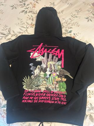 Sudadera Stussy Negra Talla M