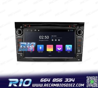 RADIO GPS ANDROID 11 PARA OPEL ASTRA H VIVARO ZAFIRA VECTRA