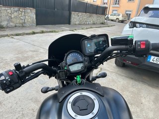 Kawasaki Vulcan S Negra y Verde