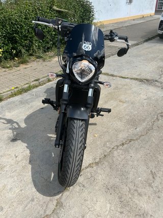Kawasaki Vulcan S Negra y Verde