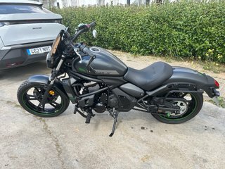 Kawasaki Vulcan S Negra y Verde