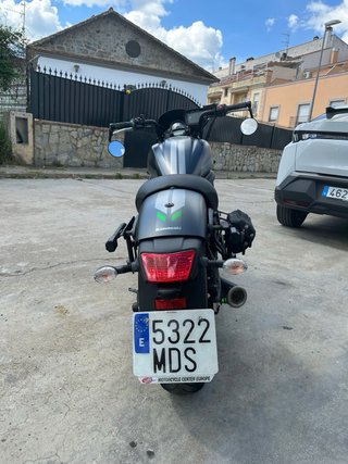 Kawasaki Vulcan S Negra y Verde