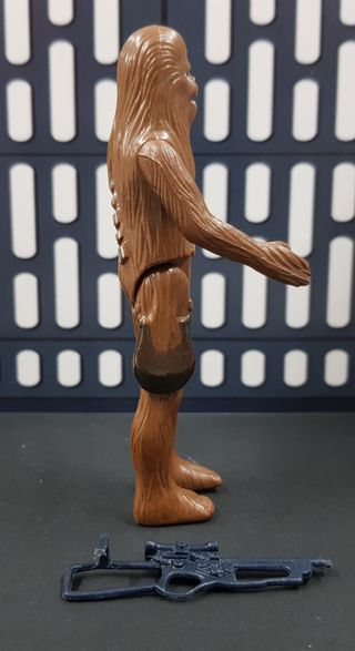 Star Wars Chewbacca PBP y arma Made in Spain 1977