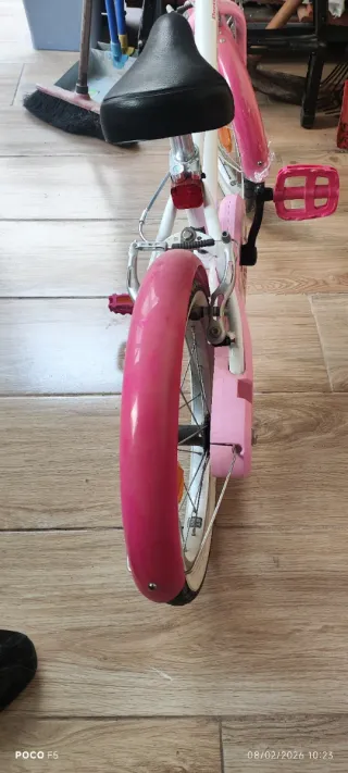 Bicicleta Btwin Docto Girl 500 Niña Rosa