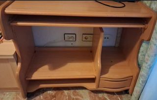 Mesa escritorio madera marrón