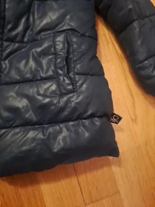 Abrigo plumifero Benetton niña 5-6 años