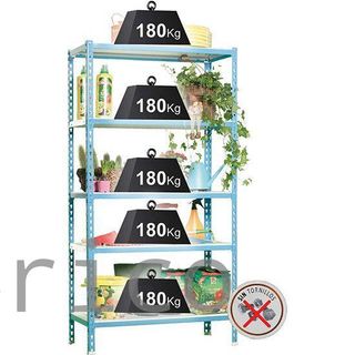 Estantería Metálica 1800x900x400 mm - 900 Kg