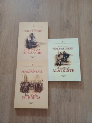 Tomos del Capitán Alatriste 1 al 3