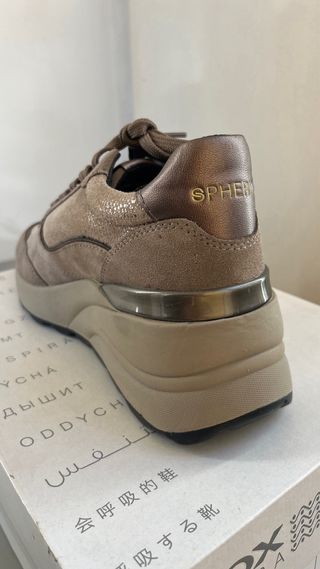Zapatillas Geox Color Taupe