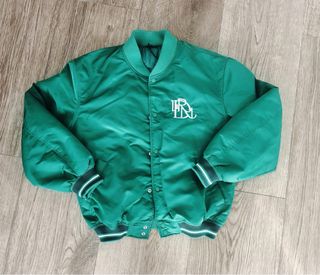 Chaqueta Bomber Zara Verde Talla M