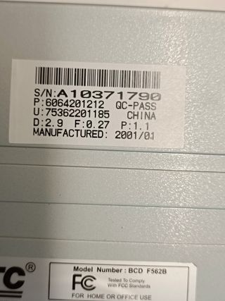 CD rom lettore BCD F562B  / BTC 52x / Eide Desktop