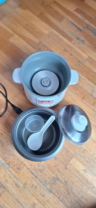 Olla Arrocera Eléctrica con taza y espátula