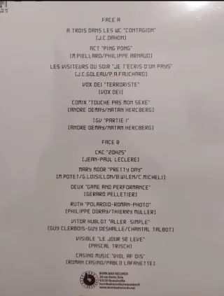 Vinilo Various – BIPPP French Synth-Wave 1979-1985