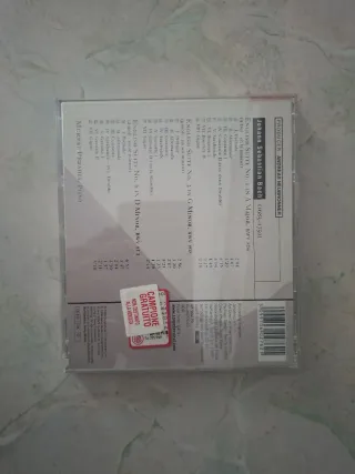 CD Bach English Suites Murray Perahia