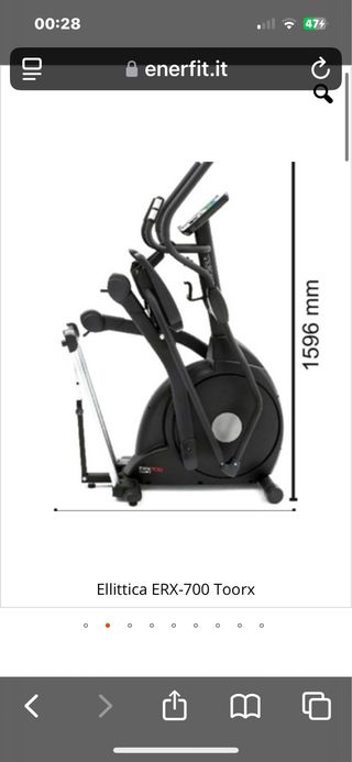 Ellittica Toorx ERX700