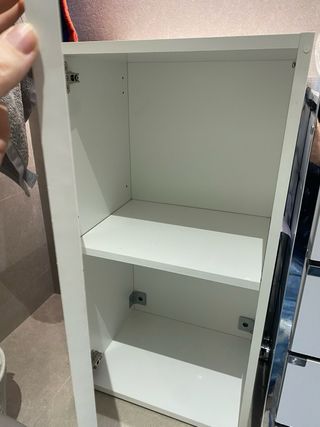 Mueble auxiliar blanco Ikea