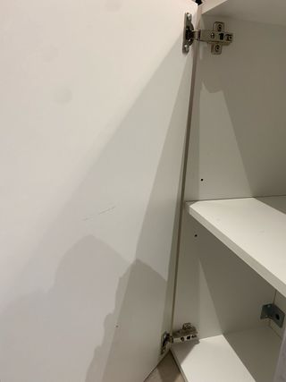 Mueble auxiliar blanco Ikea