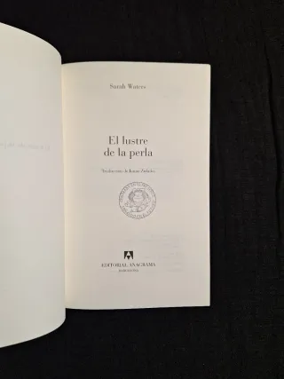 Sarah Waters. El lustre de la perla