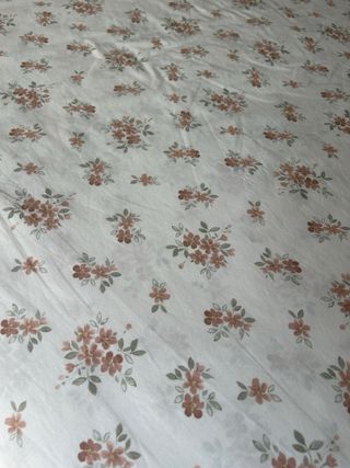 Funda Nórdica Zara Home Flores color nude