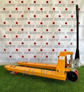 Transpaleta Manual Hidráulica 2500 Kg - 1150 mm Reforzada Goma