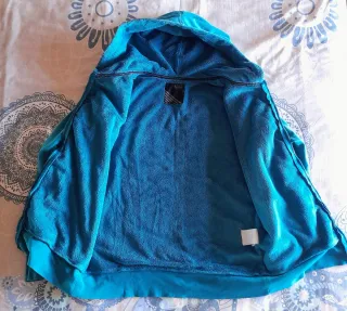 Sudadera Vans  interior pelo - turquesa mujer L.