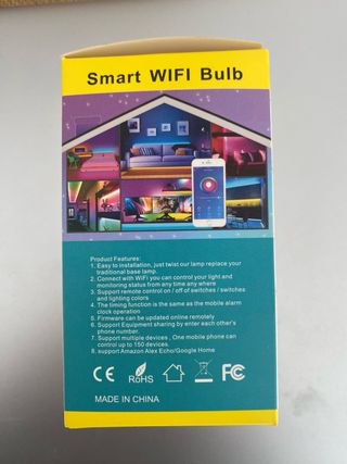 Bombilla LED Smart WiFi