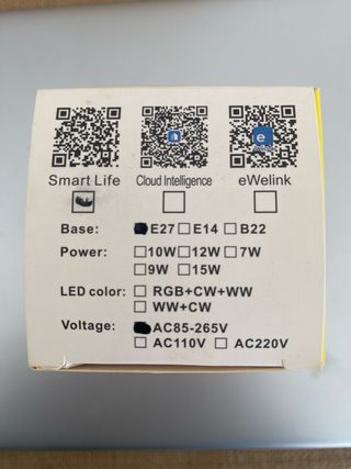 Bombilla LED Smart WiFi