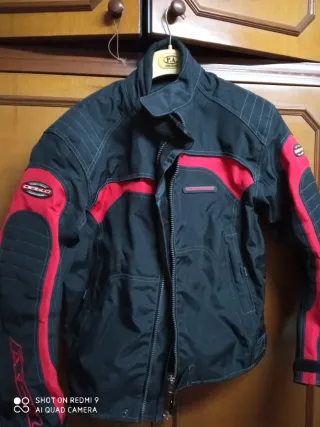 Giubbotto Moto Dainese Nero/Rosso Sportbike