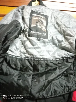 Giubbotto Moto Dainese Nero/Rosso Sportbike