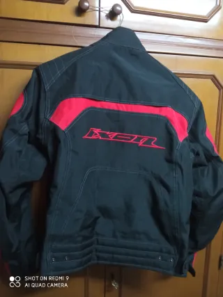 Giubbotto Moto Dainese Nero/Rosso Sportbike