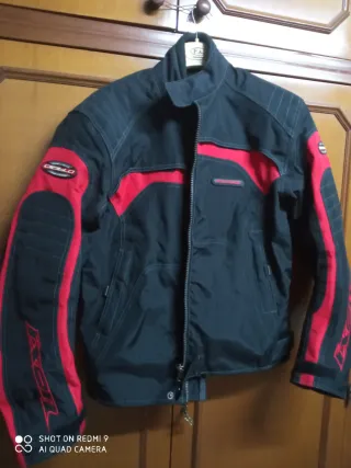 Giubbotto Moto Dainese Nero/Rosso Sportbike